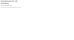 Desktop Screenshot of jerusalem.org