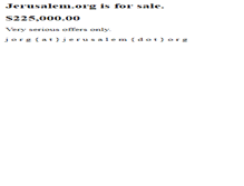 Tablet Screenshot of jerusalem.org